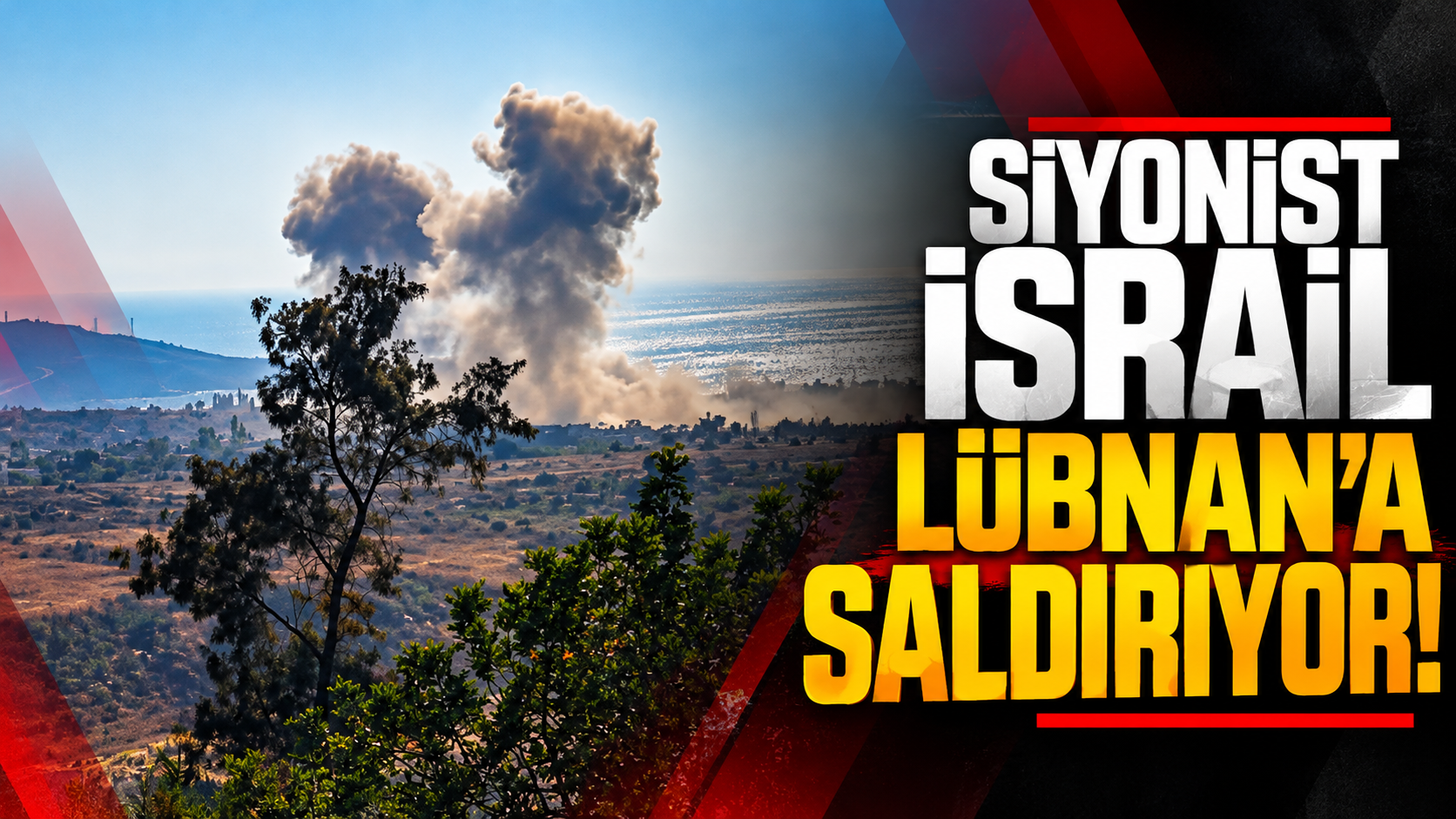 İşgalci İsrail, Lübnan'ın Güneyindeki Üç Beldeye Saldırdı