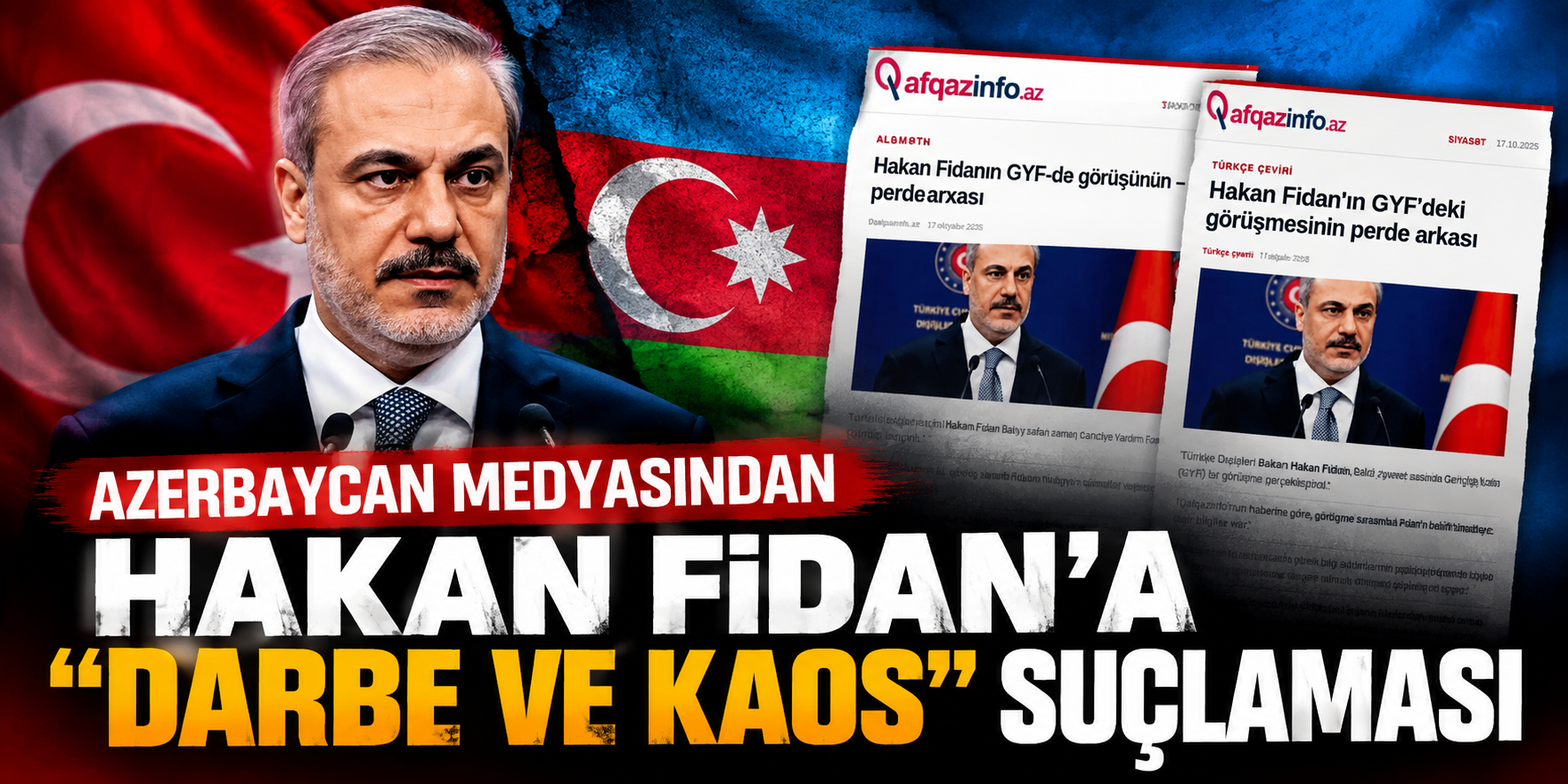 Azerbaycan medyasından Hakan Fidan’a "darbe ve kaos" suçlaması: Büyükelçilik iddiaları yalanladı