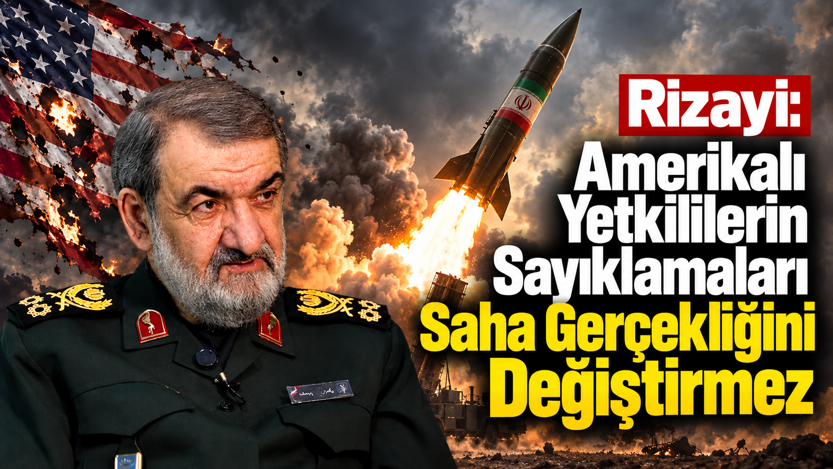 Rizayi: Amerikalı Yetkililerin Sayıklamaları Saha Gerçekliğini Değiştirmez