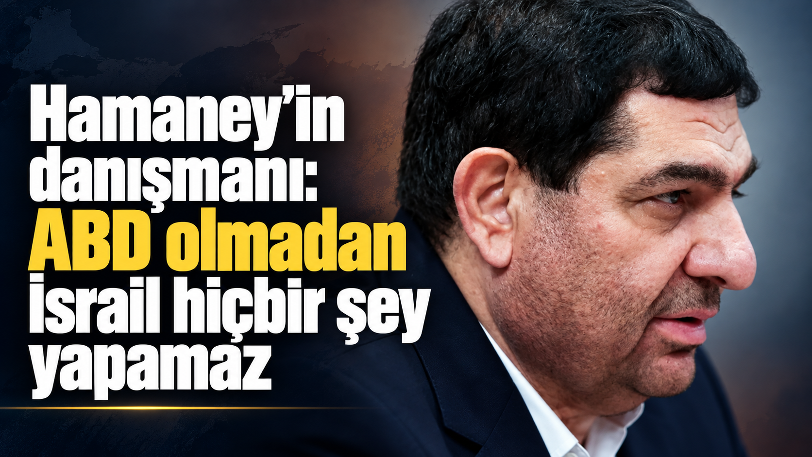Hamaney'in danışmanı: ABD olmadan israil hiç birşey yapamaz
