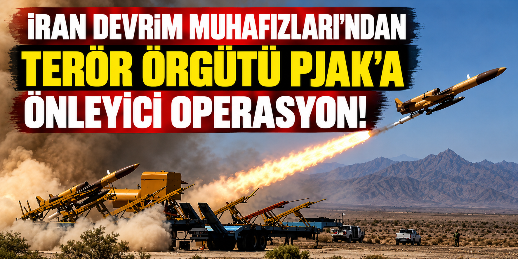 İran Devrim Muhafızları’ndan PJAK’a önleyici operasyon