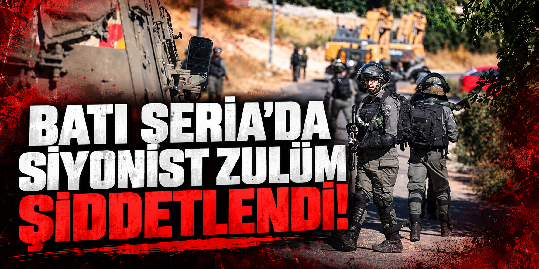 Batı Şeria'da bin 200 Filistinli zorla göç ettirildi, 70 kişi esir alındı