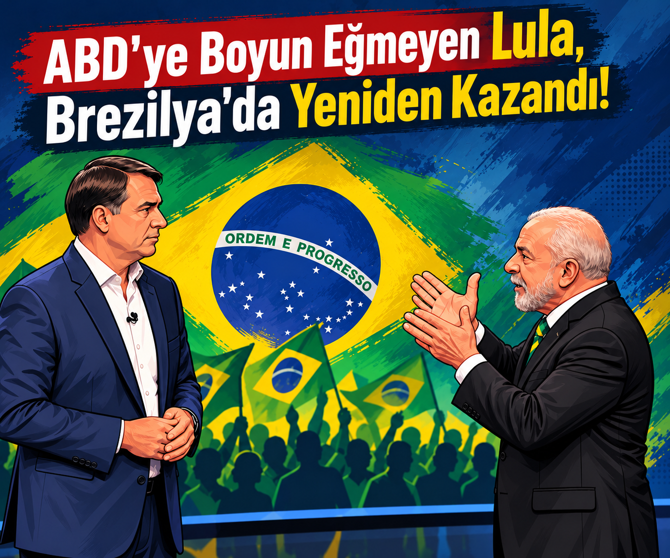 Brezilya'da Lula da Silva Yeniden Devlet Başkanı Seçildi!