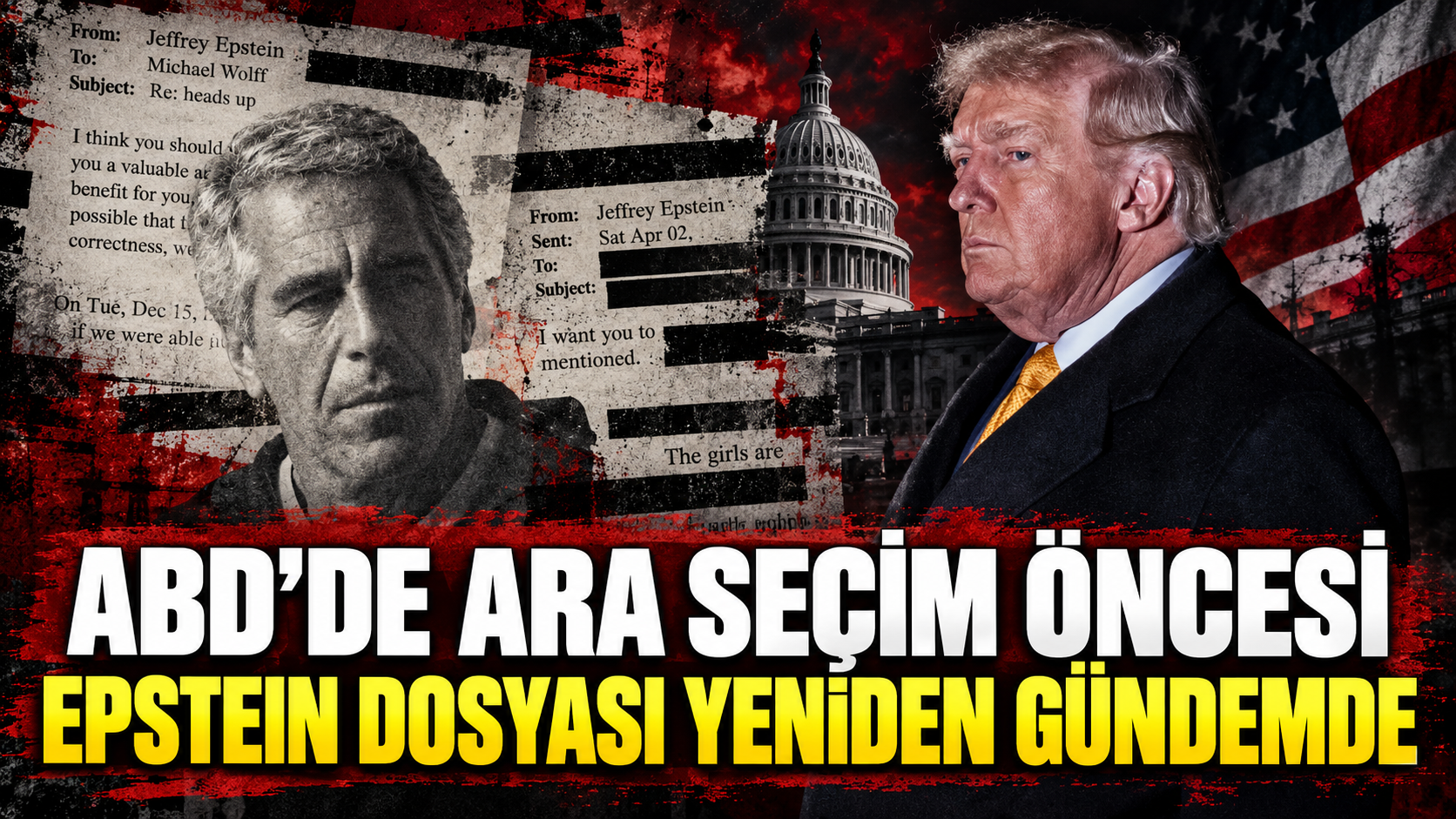 ABD’de ara seçim öncesi Epstein dosyası yeniden gündemde