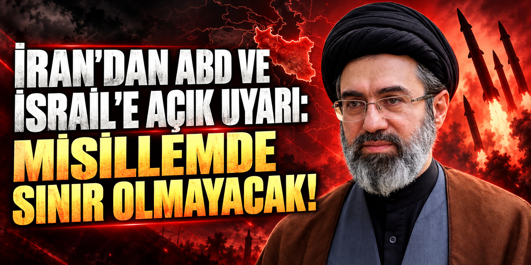 Mücteba Hamaney'den ABD ve İsrail'e Sert Uyarı: Savaşın Ne Zaman Biteceğine Biz Karar Vereceğiz!