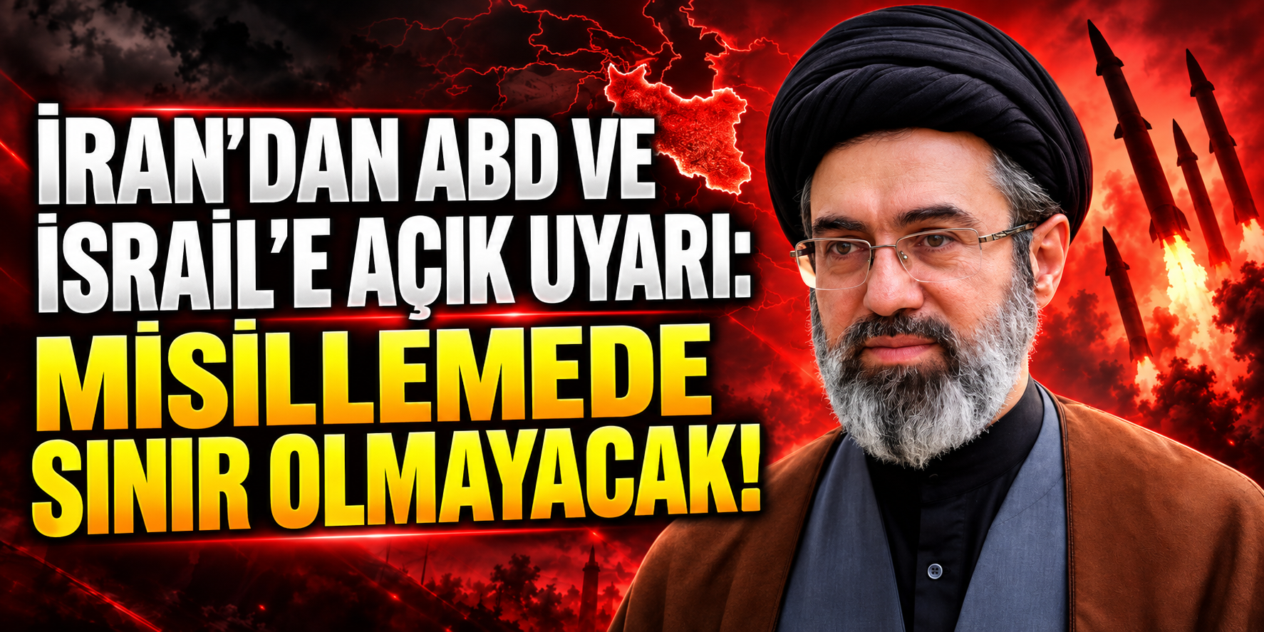 Mücteba Hamaney'den ABD ve İsrail'e Sert Uyarı: Savaşın Ne Zaman Biteceğine Biz Karar Vereceğiz!