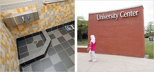 ABD'de Müslüman Öğrencilere jest