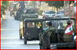 Lübnan ordusu sınıra yerleşiyor