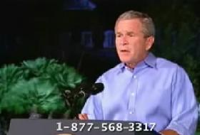 Aradığınız Bush'a Şu An Ulaşılamıyor! (VİDEO)