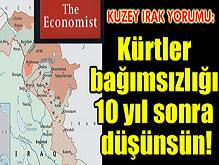 Kürtler Bağımsızlığı 10 Yıl Sonra Düşünsün!