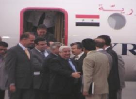 Suriye DIşişleri Bakanı Ülkesine Döndü