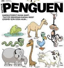 PENGUEN yine Erdoğan'ı kapak yaptı