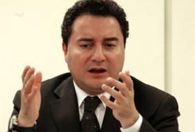 Babacan Washington'a gitti
