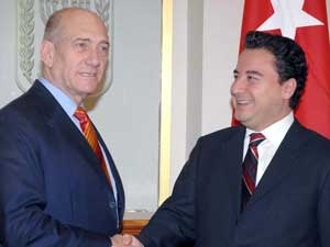 Babacan-Olmert Görüşmesinde Gerginlik