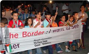 Gazze'de Çocuklar Yürüdü