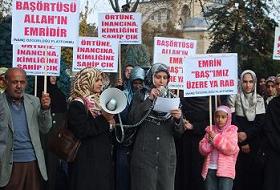 Konya'da 8. Başörtüsü Eylemi