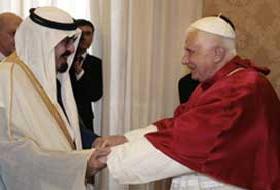 Suud Kralı Papa İle Başbaşa