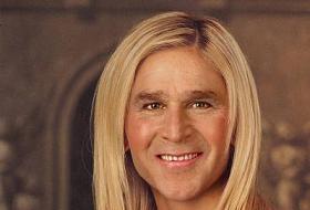 Bush'a Kadınlık Ne Kadar Yakışır?(FOTO)