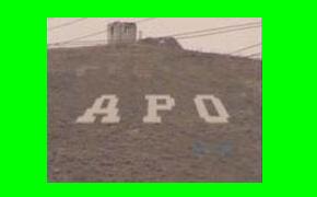 4 Metrelik APO Yazısı