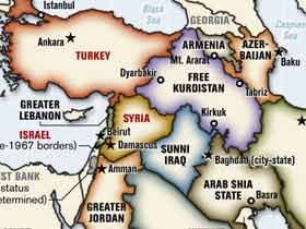 İşte ABD'nin yeni Ortadoğu haritası