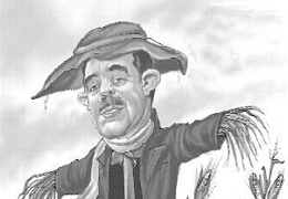 Gül'ü Bostan Korkuluğu Olarak Çizdi(Karikatür)