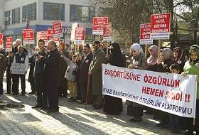 Akyazı'da 45. Başörtüsü Eylemi