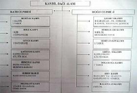 PKK Kamplarının Haritası