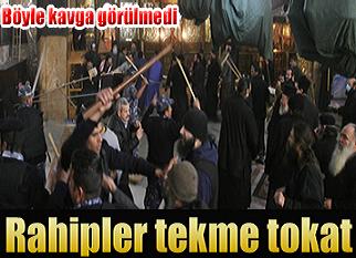Filistin'de Rahipler Birbirine Girdi