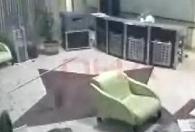 İşte Hastane Kamerasından Patlama Anı (VİDEO)