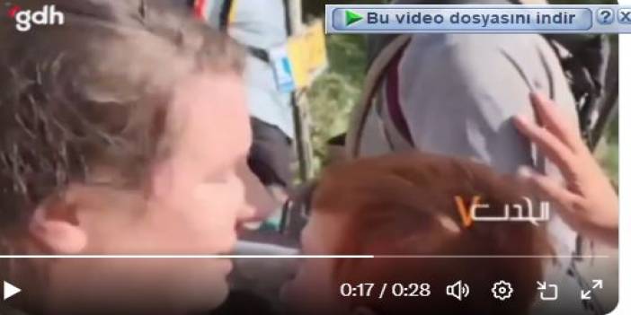 Filistinli Direnişçiler İnsanlık Dersi Verdi (Video)