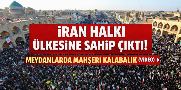 Milyonlarca İranlı Meydanları Doldurdu